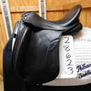 Hennig Sofa Used Dressage Saddle 17.5" M